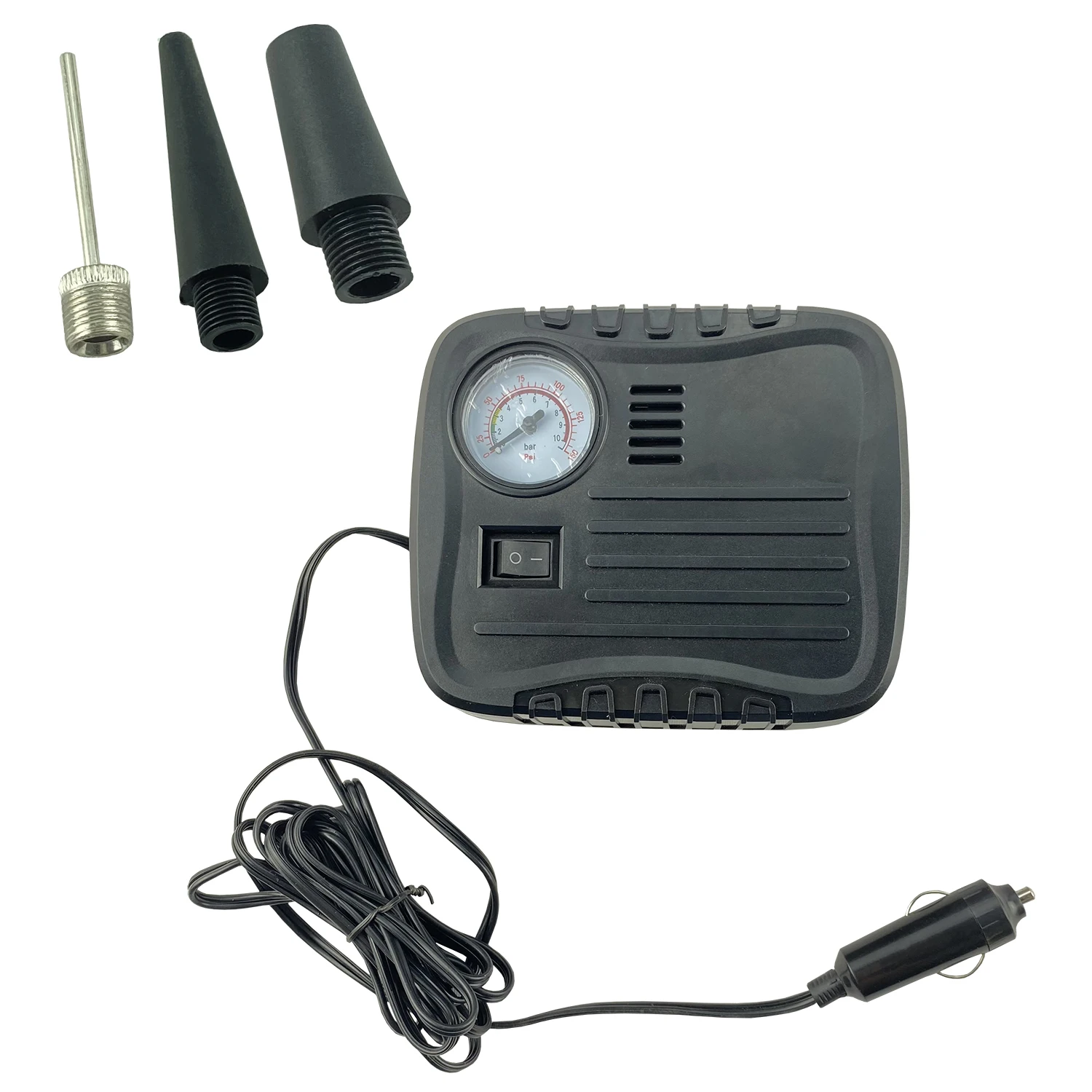 Воздушный компрессор 12 В постоянного тока для автомобилей колес велосипедных