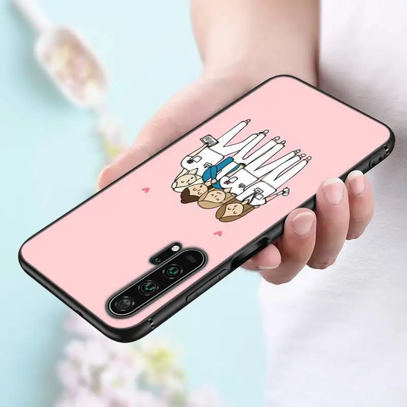 Черный силиконовый чехол для медсестры медицинская медицина для huawei Honor 10i 9X8X20 10 9 Lite 8 8A 7A 7C Pro удобный телефонный футляр