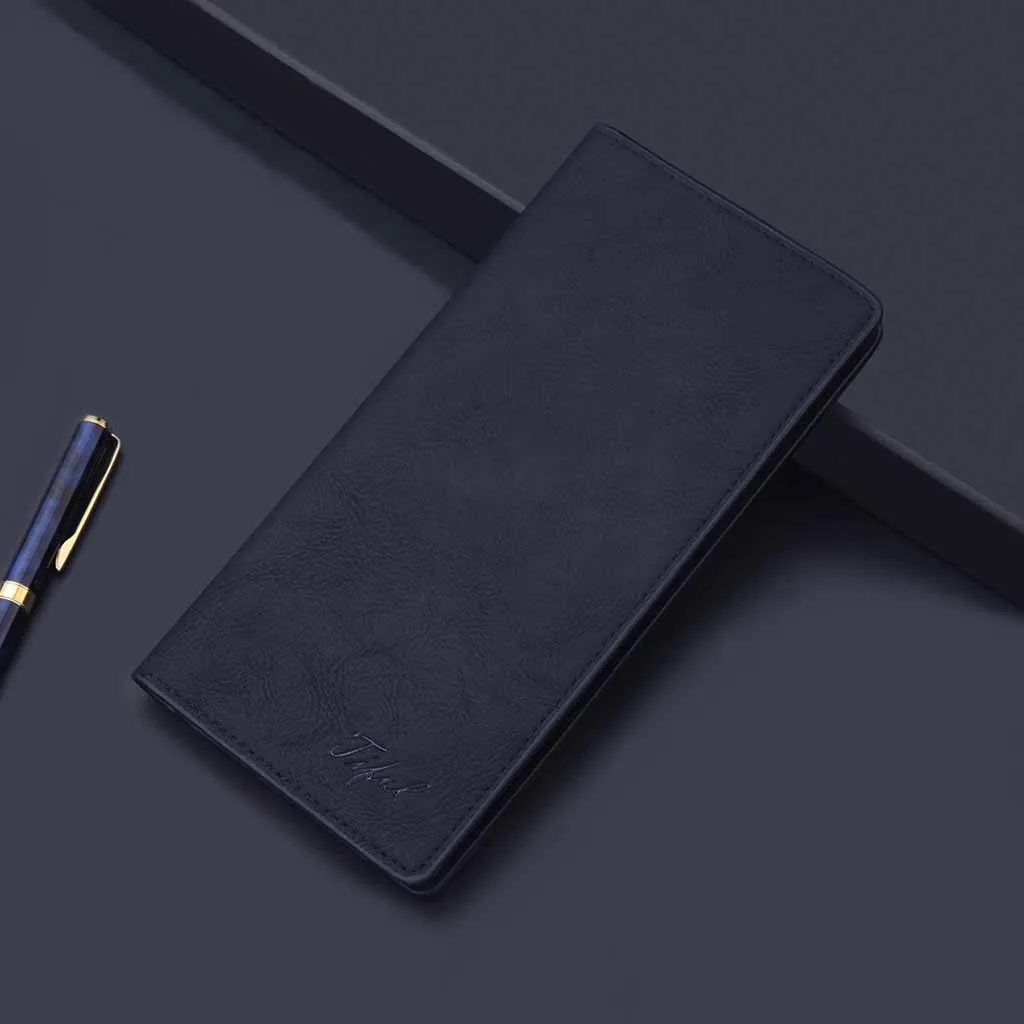 Мужской кошелек длинный модный многофункциональный Повседневный простая сумка