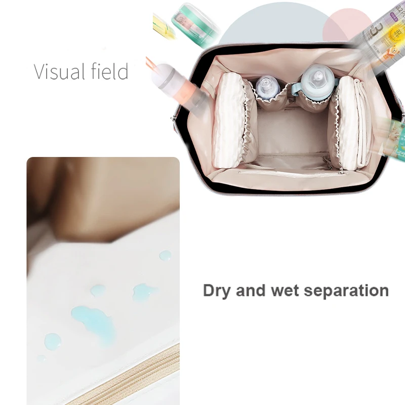 Сумка для подгузников Disney многофункциональный дорожный рюкзак мам с Микки и