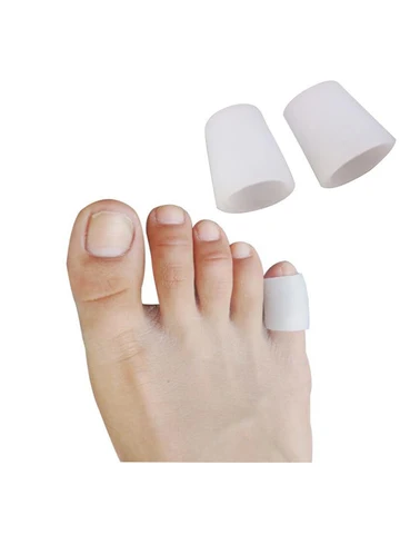 Прозрачные силиконовые разделители для пальцев ног 6 шт.
