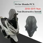 Модифицированный ветровой экран для мотоцикла, скутера, PCX, ветрового стекла, ветрозащитная панель для Honda pcx 125 PCX125 150 2018 2019