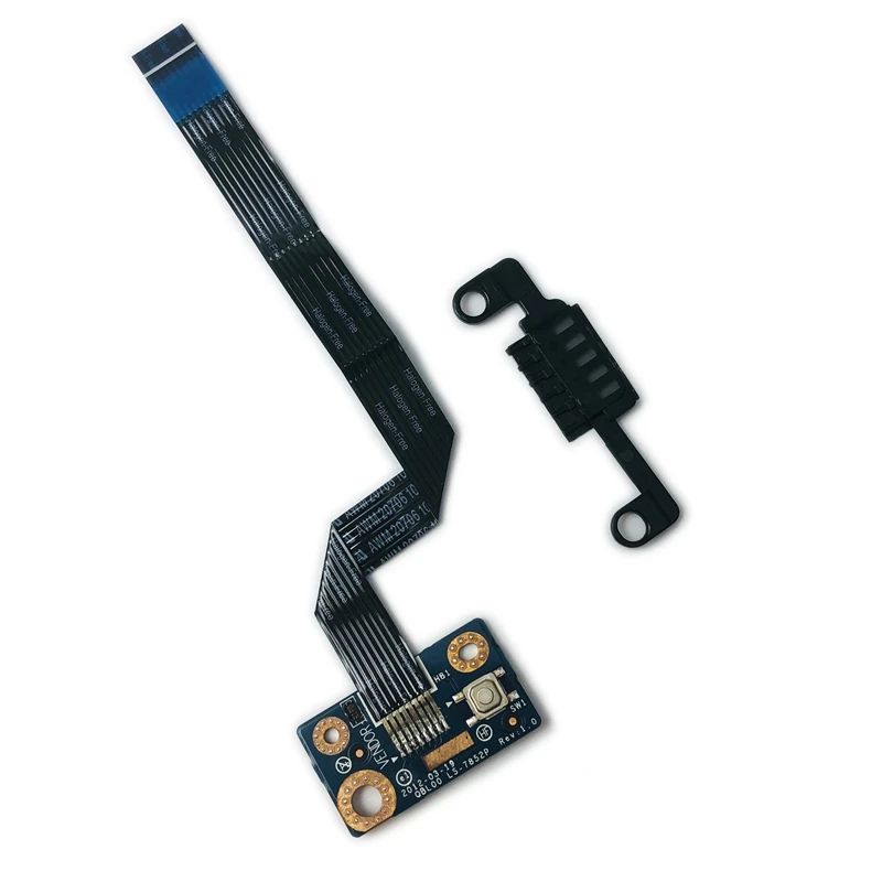 

New Original QBL00 LS-7852P For Dell XPS 15 L521X Switch Power Button Board With Cable CN 0N3Y0K N3Y0K NBX00014500 Rev:1.0