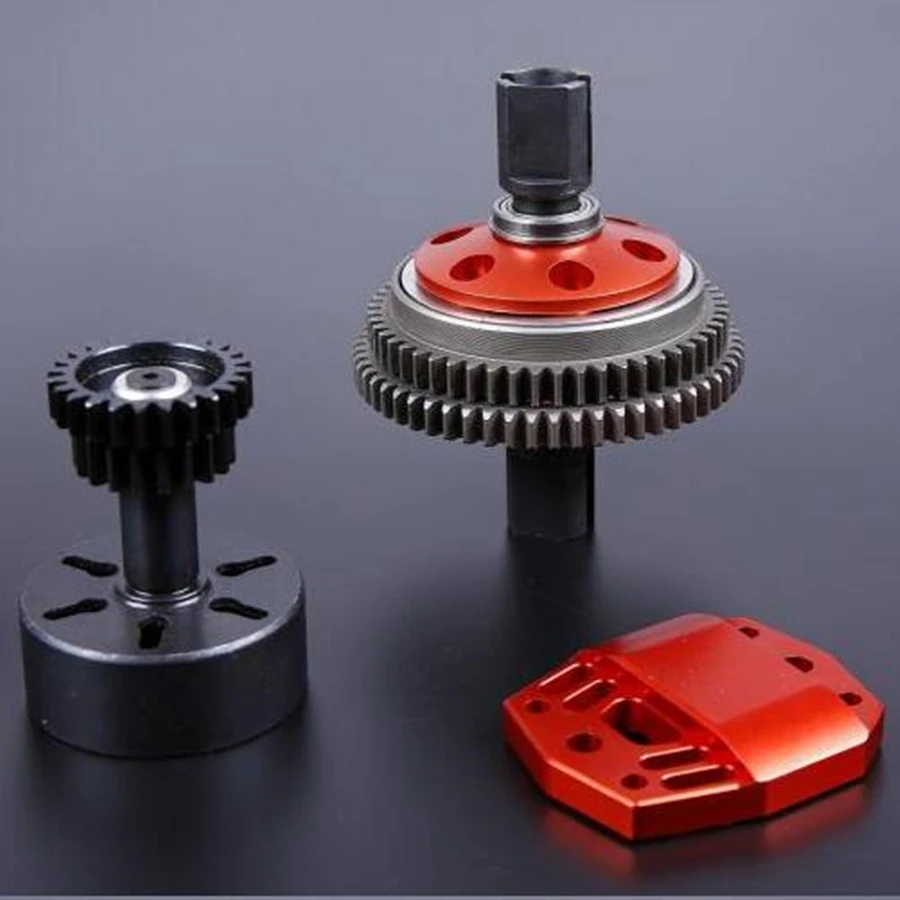 Rc багги грузовик с ЧПУ металлическая коробка передач 2 двухскоростная передача