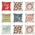 Чехол для подушки с рождеством, Рождественское украшение на рождественские украшения для дома год, Рождественский подарок