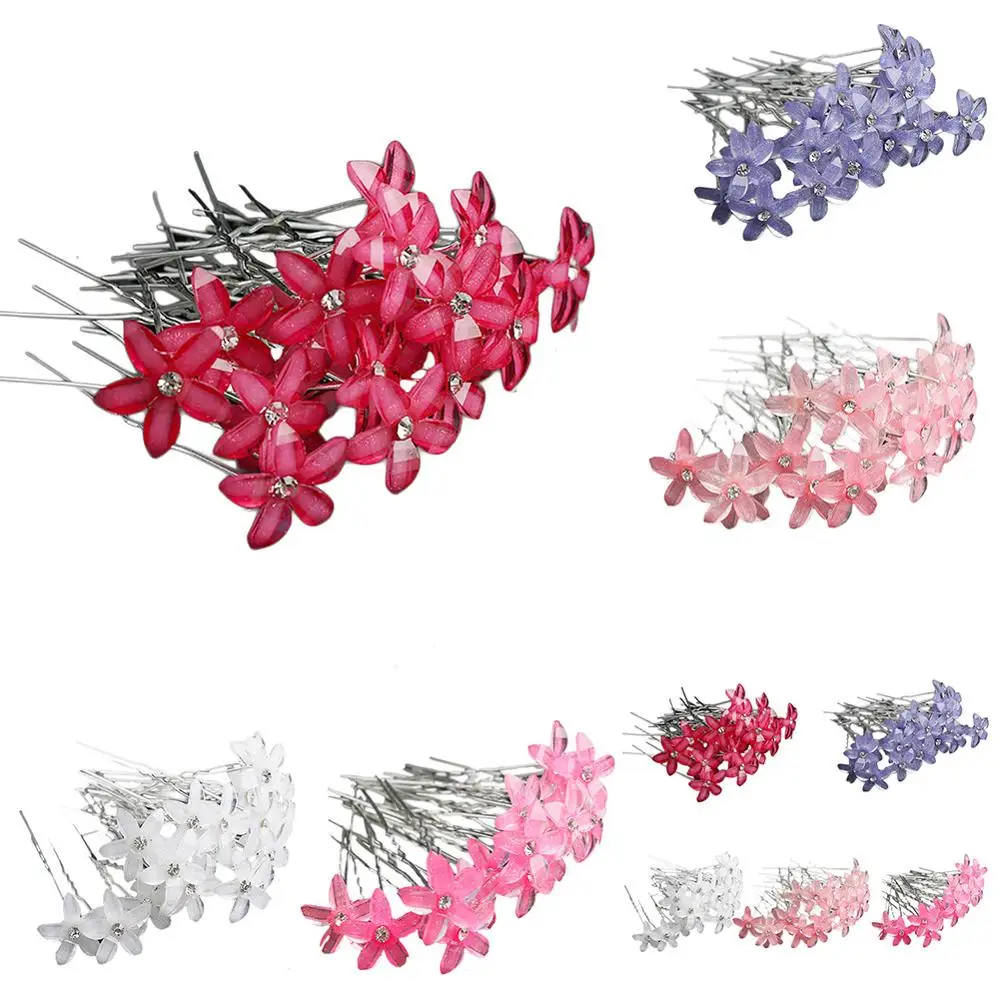 5 шт./лот женские Украшения для волос свадебные заколки подружки невесты