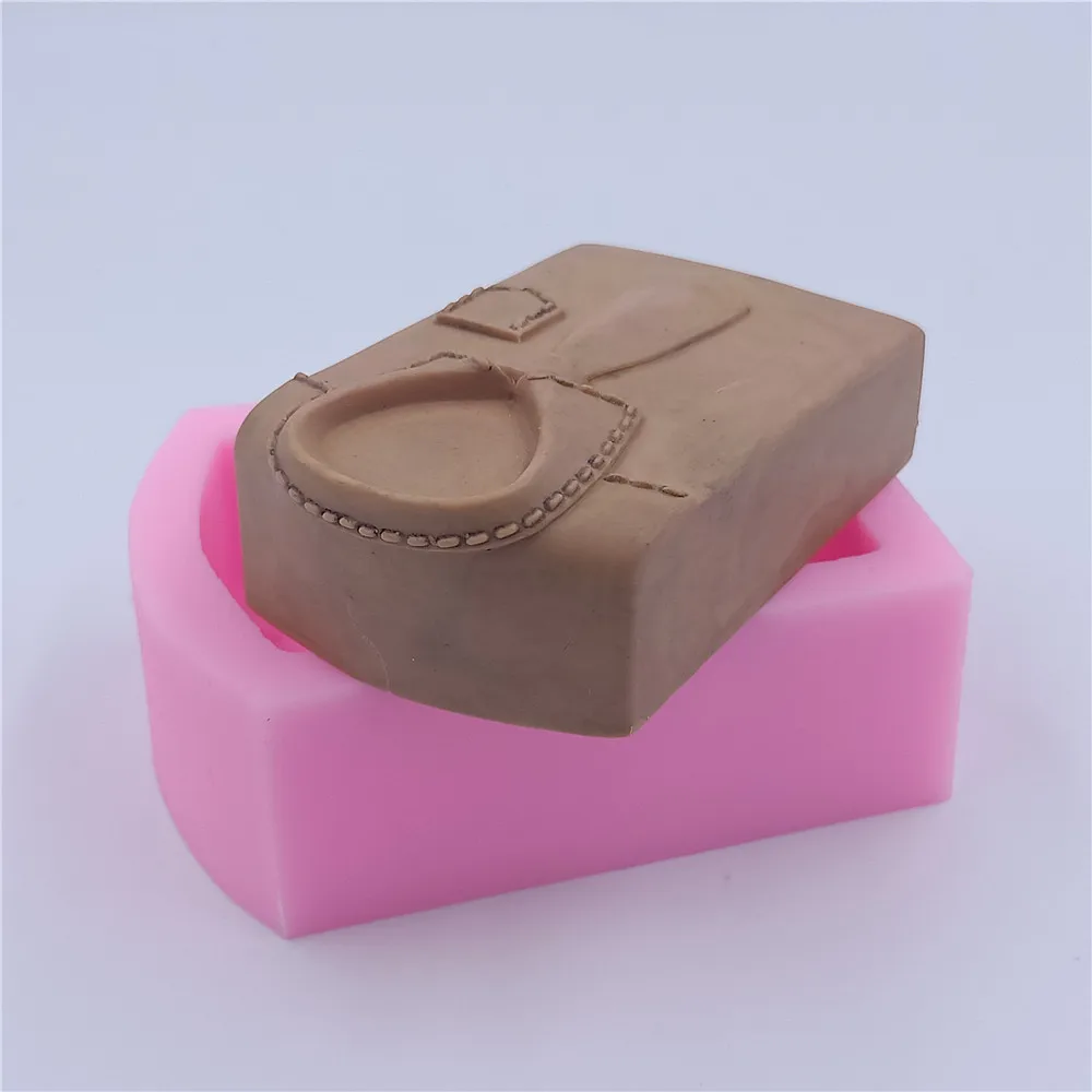 Дизайнерская форма для мыла искусственная кожа ароматизированного воска 3D