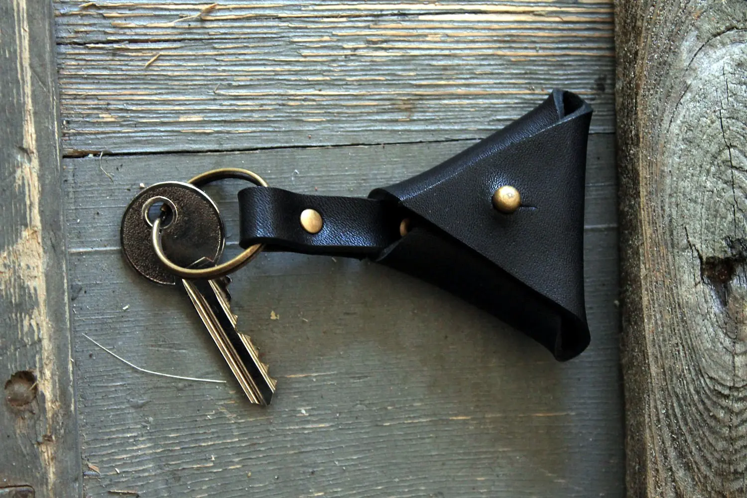 Японское стальное лезвие высечка стальной перфоратор кошелек для монет кольцо