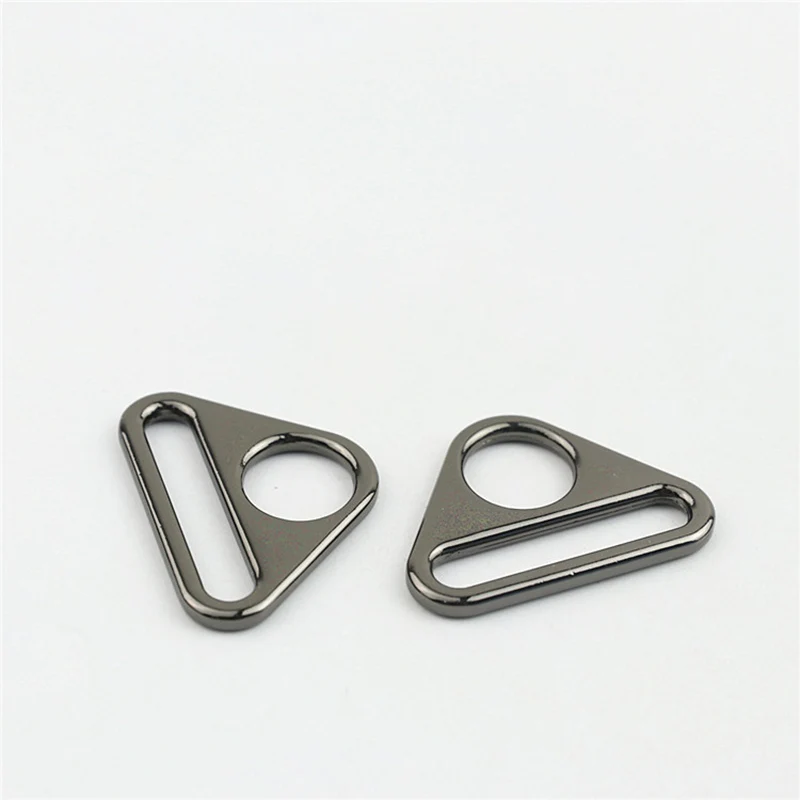 20 шт./лот аксессуары для сумок треугольная Пряжка Лента тянущаяся пряжка в форме