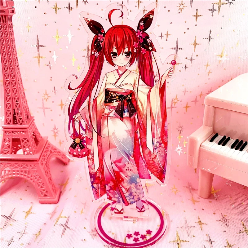 1 шт. аниме свидание A LIVE Tokisaki Kurumi Печатный фигурка на акриловой подставке