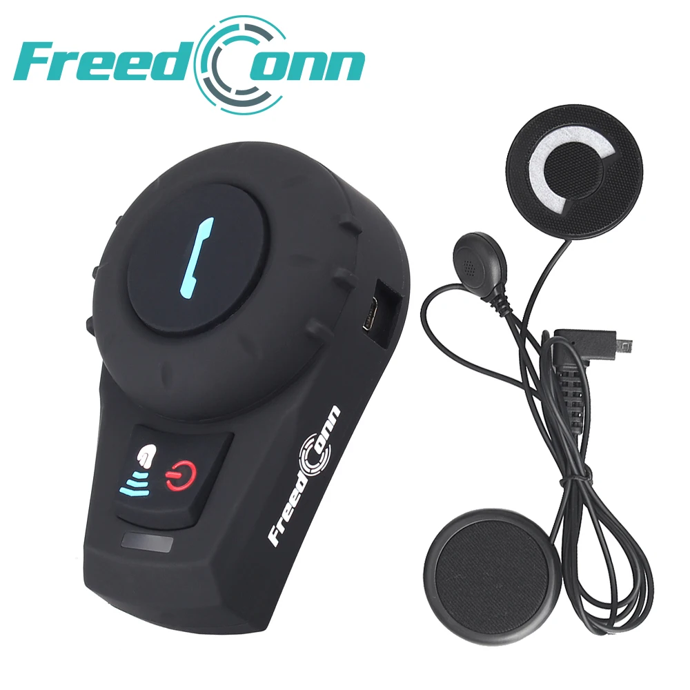 soft microphone 1 шт. FreedConn FDCVB Bluetooth мотоциклетный шлем домофон Водонепроницаемый FM Мото Переговорные Гарнитуры 2 гонщиков мягкий или жесткий микрофон - Цвет: soft microphone