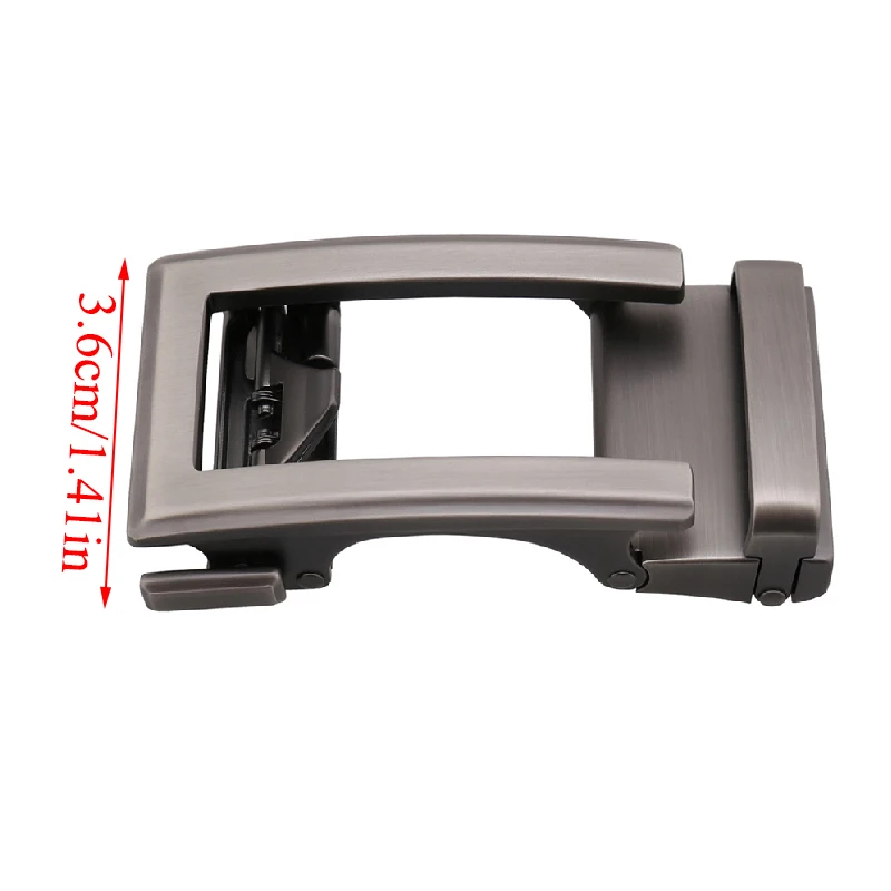 

Wide 3.6CM Zinc Alloy Buckle Belt Men's Pants Belt Head for 3.4-3.6CM Straps DIY Replacement Business Belt Buckle Accessories