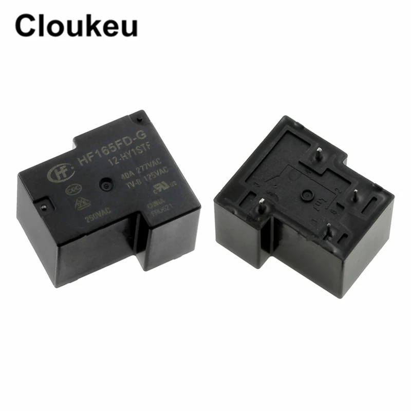 Реле DIP4 HF165FD-G-12-HY1STF 40A