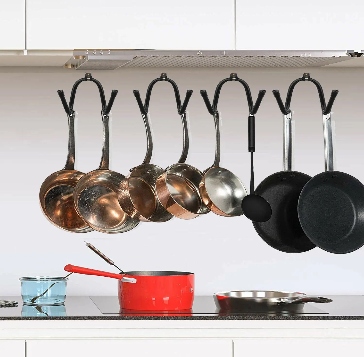 Кухонные стеллажи для хранения органайзер кастрюль посуды крышек кладовой