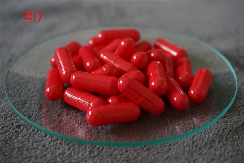 

0# 2000pcs 0 Size Hard Gelatin Empty High Quality Capsules, DIY Portable Hollow Gelatin Capsules ,Joined or Separated Capsules