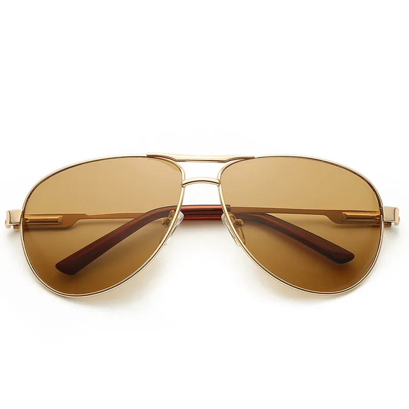 

Men Women Polarized UV400 Lens 2021 Sunglasses Alloy Frame Sun Shades High Quality Luxury Brand For Driving Pilot Sunglasses