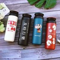 stainless steel thermos super hero avenger thermos cans portable unisex students personality trendy