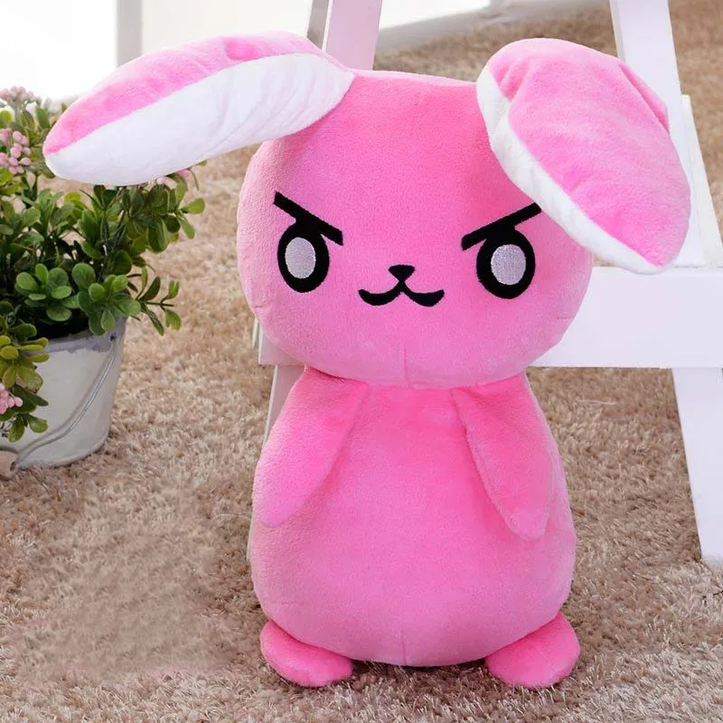 50cm 20-50 см игра обожает последний бастион OW плюшевые игрушки OW птица красный кролик Ganymede Solf плюшевые подушки куклы игрушки подарки ко дню рождения - Цвет: 50cm