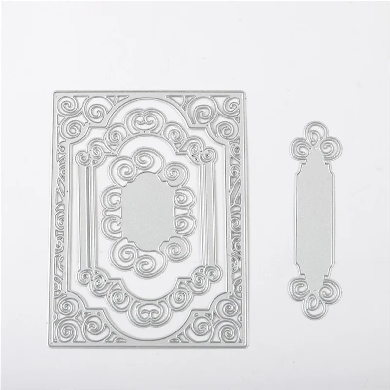 DiyArts 2020 New Lace Frame Cutting Dies Metal Scrapbooking Album Card Making Embossing Stencil Cuts Decoration | Дом и сад