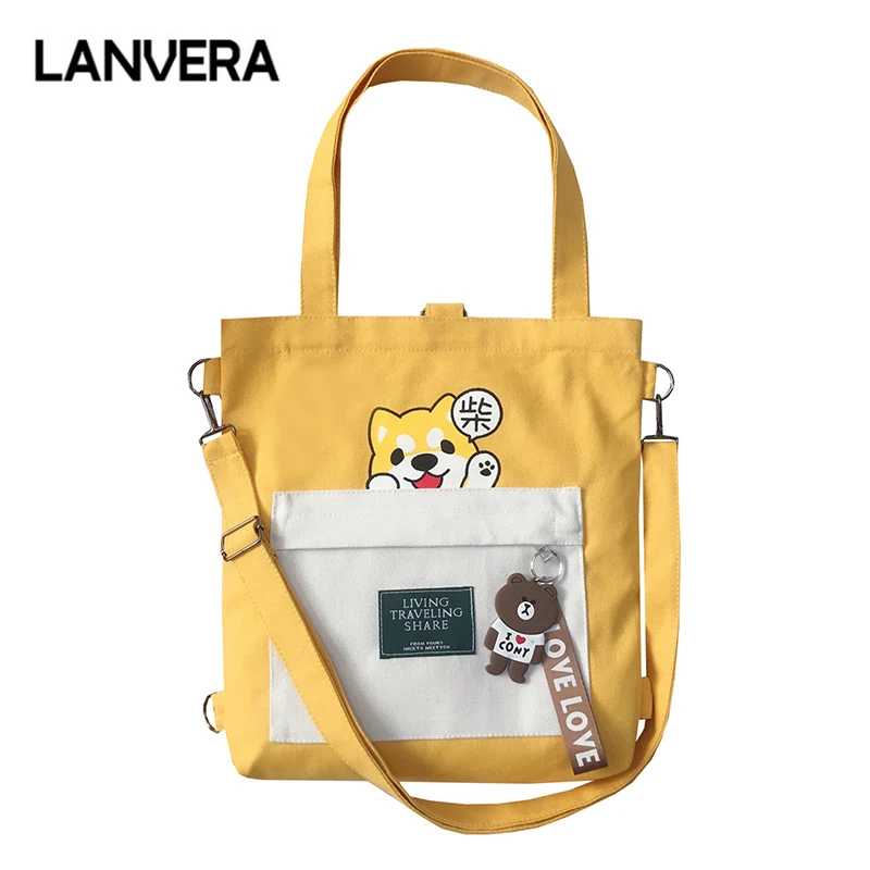 Женская вечерняя сумочка LANVERA фирменная сумка-мессенджер на плечо с подвеской в