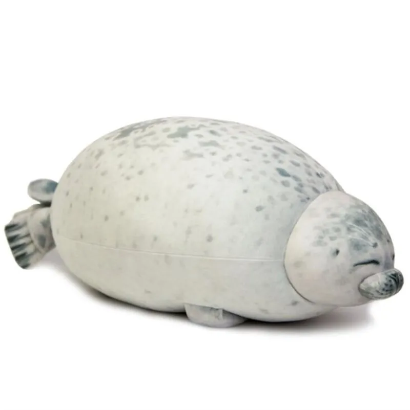 20 80 см милый морской Лев плюшевый Игрушки мягкие морские животные печать Мягкая