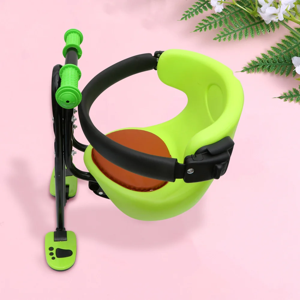 

Quick Release Seat Children Bike Seat Adjustable Safety Seat for Electrombile Foldable Bike MTB Road Bike (Red)