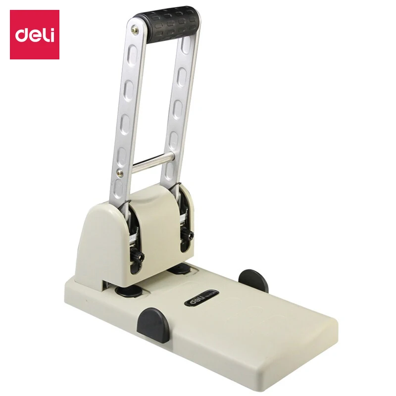 

Deli 0130 сверхмощный дырокол, бумажный Дырокол 0130 можно использовать 100 страниц случайного цвета