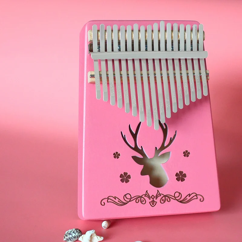 Kerus 17 Африканский камень для пианино красное санза Mbira Caliba музыка с музыкальными