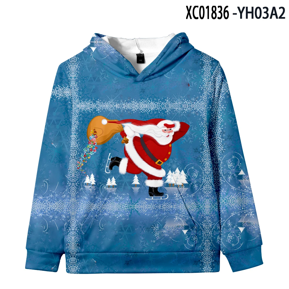 

Толстовка с капюшоном для мужчин и женщин, на Рождество, 2022