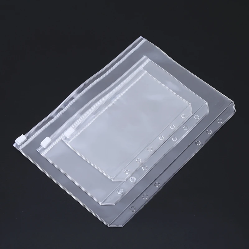 Прозрачная сумка для хранения из ПВХ чехол ноутбука дневник ежедневник на молнии