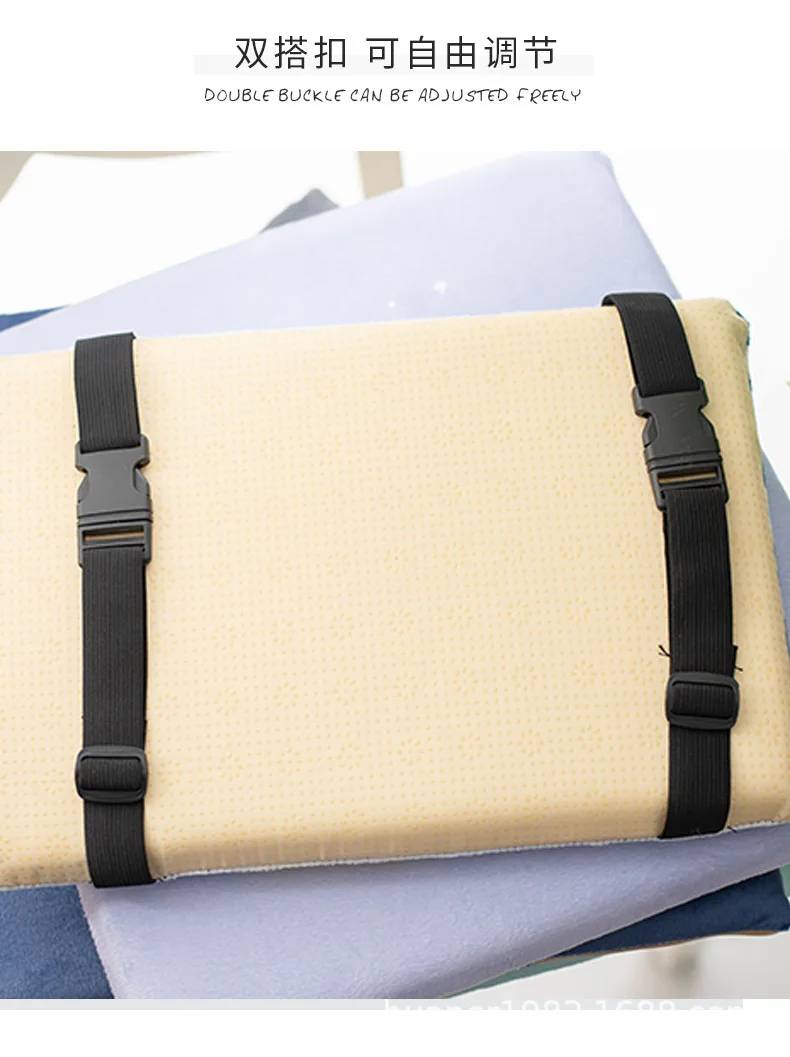 Плюшевая медленно восстанавливающая форму подушка из пены с эффектом памяти