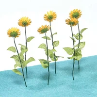 paper sunflowers paper plant for dioramas for 132 135 148 scale model accessories