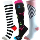 6 стилей Для мужчин Компрессионные гольфы для игры в гольф, регби варикозное расширение вен Для женщин Для мужчин носки Медицинский препарат против варикозного расшрения вен ноги боли, Чулки с эластичным бортом