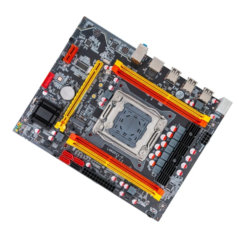 

X79 Chip Computer Motherboard SATA3 PCI-E NVME M.2 SSD Support REG ECC Memory