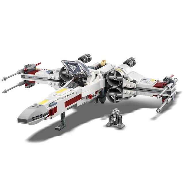Новые Звездные войны серии X Wing бойцы совместимые Lepining StarWars 75218 строительные