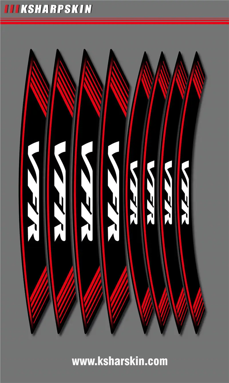 Новые шины мотоцикла стикеры цветная внутренняя обод колеса личности