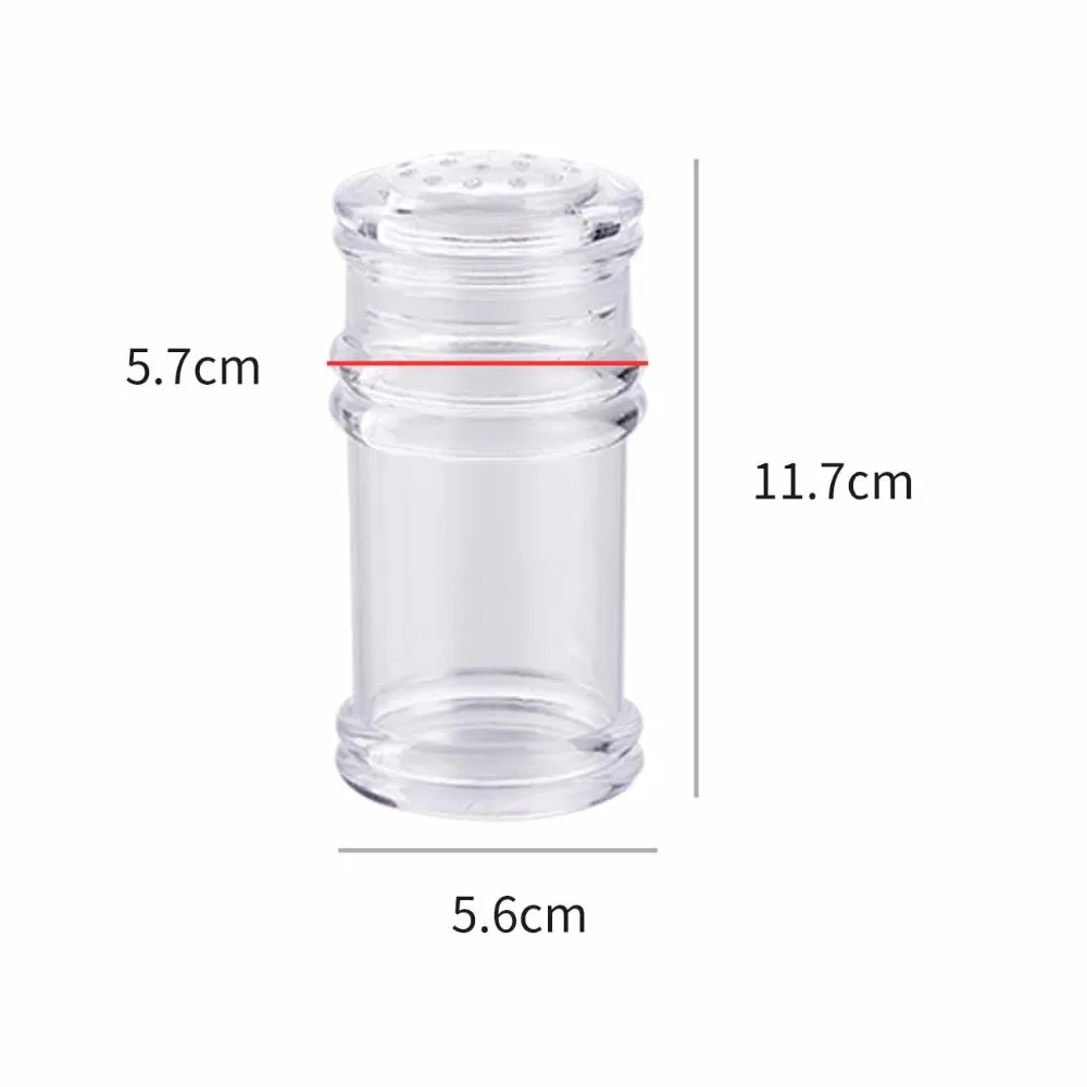 1Pc Salt Sugar Bottle Multi-purpose Plastic Kitchen Gadgets Spice Pepper Shaker Jar Seasoning Box Can | Дом и сад