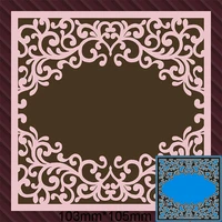 metal dies grid lace frame for 2020 new stencils diy scrapbooking paper cards new craft making craft decoration 103105mm