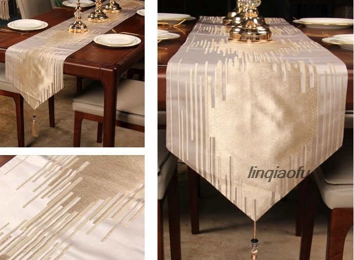 

Nordic dining table table runner, modern minimalist light luxury American bed flag towel