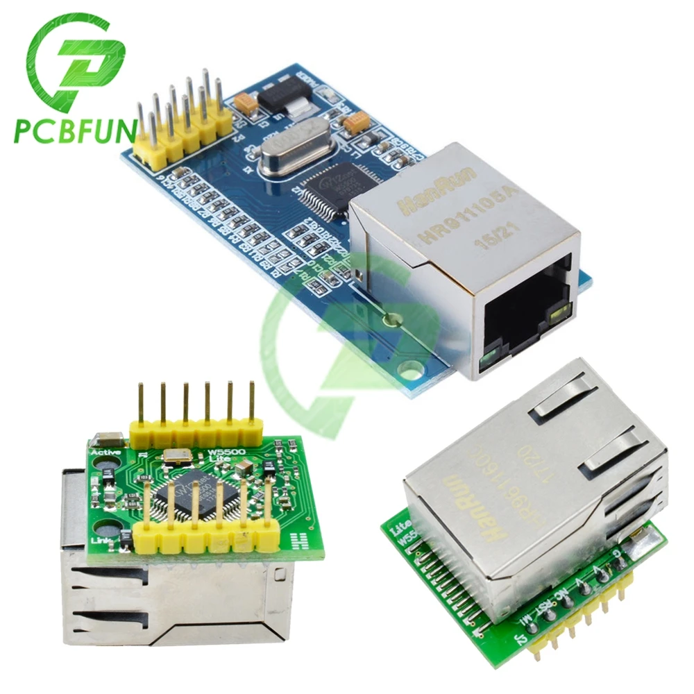 USR-ES1 W5500 чип Новый SPI к LAN/Ethernet конвертер TCP/IP 51/STM32 микроконтроллер программа над W5100