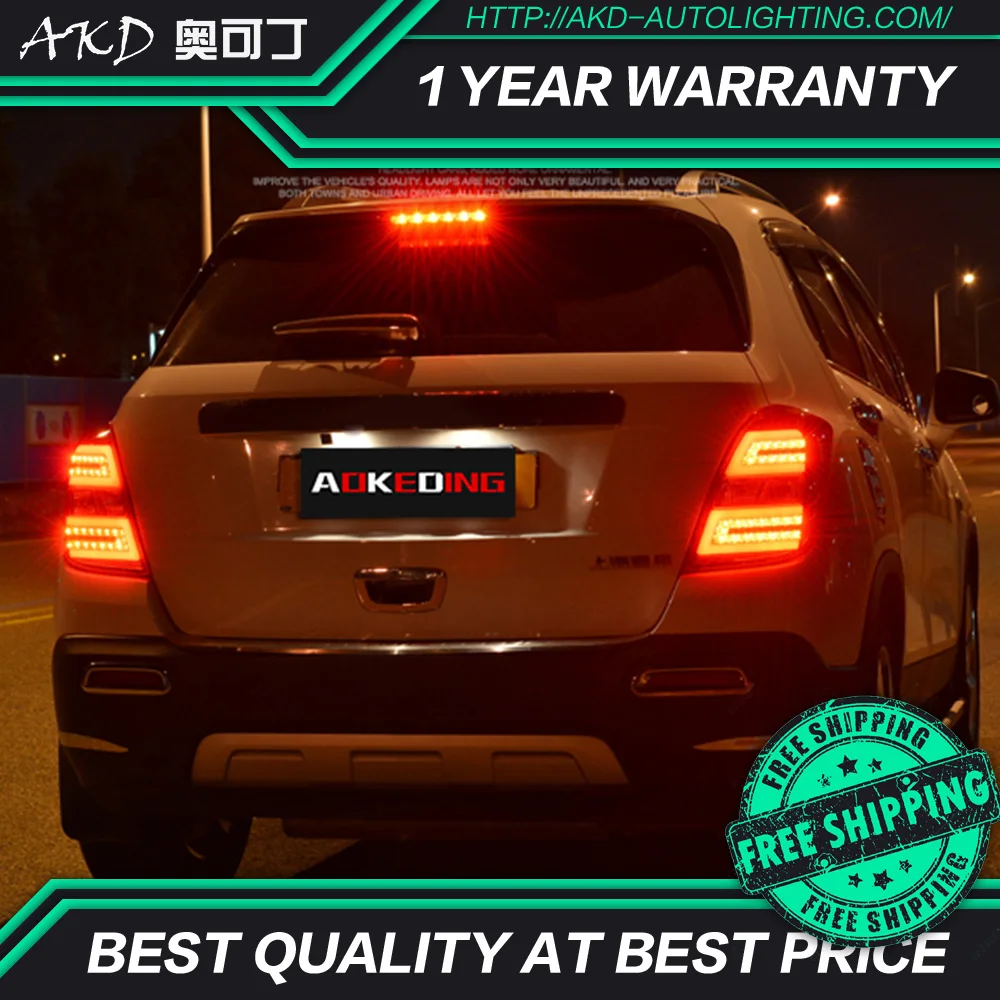 АКД автомобильного тюнинга задних фонарей для Chevrolet Trax 2014 трекер сигнальных