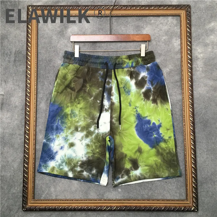 

Summer 2021 fashion men's high quality cottom print casual shorts B703