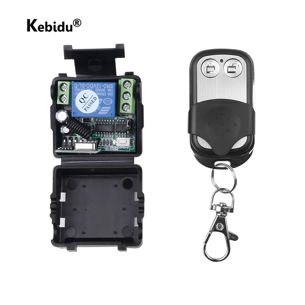 

Радиочастотный передатчик дистанционного управления, 433 МГц, 12 В, 1 канал