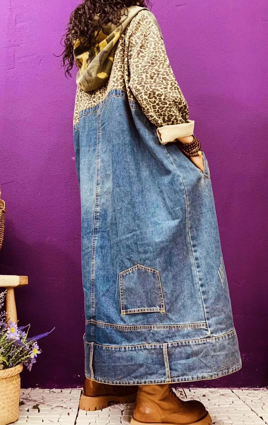 

Women's New 2021 casual oversize Wide Leg Pants ladies Plus size vintage Denim Jumpsuit t041