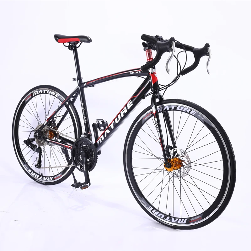 Дорожный велосипед с ульсветильник Кими дисковыми тормозами 21/30/33 скорости из