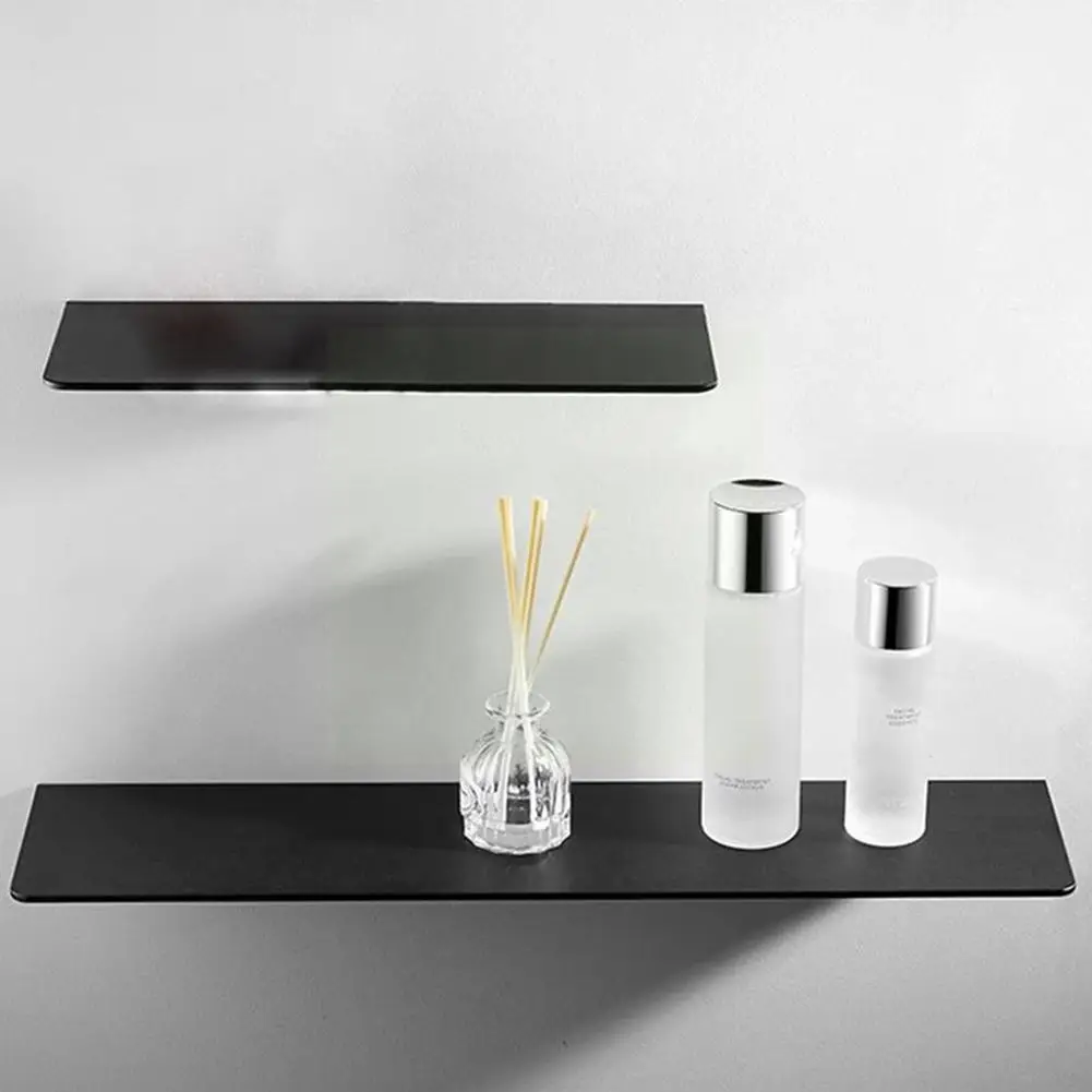

Стеллаж для ванной комнаты 30-50 см, Современная матовая настенная полка для ванной комнаты, кухонные полки, аксессуары для дома, аксессуары д...