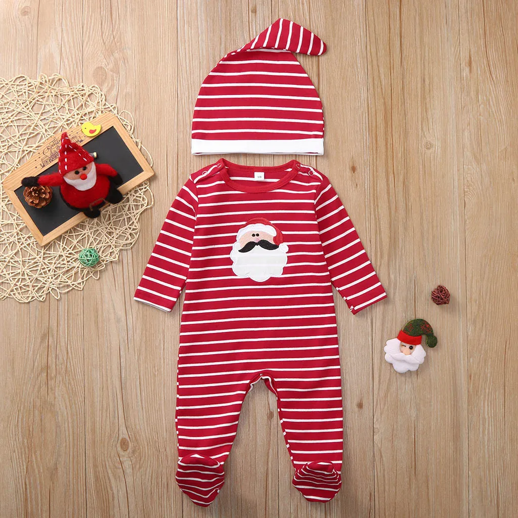 Одежда для новорожденных мальчиков плотный комбинезон в полоску с