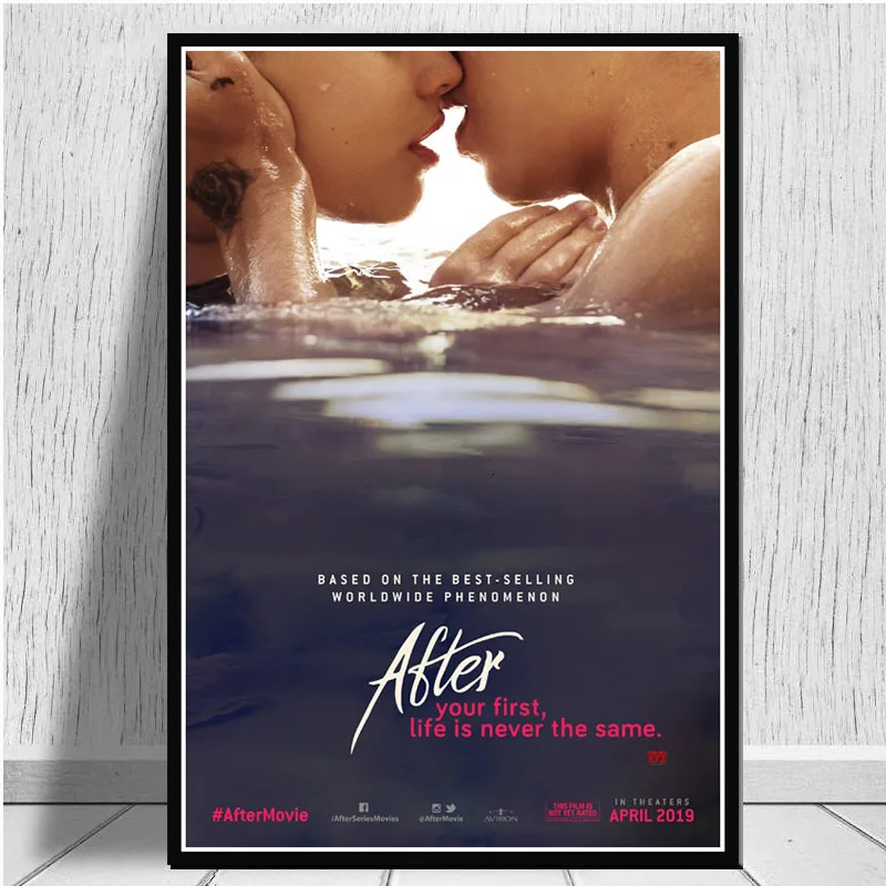 

After Movie Jenny Gage Anna Todd Film Love Oil Painting Poster And Prints Canvas Wall Art Pictures For Living Room Home Decor
