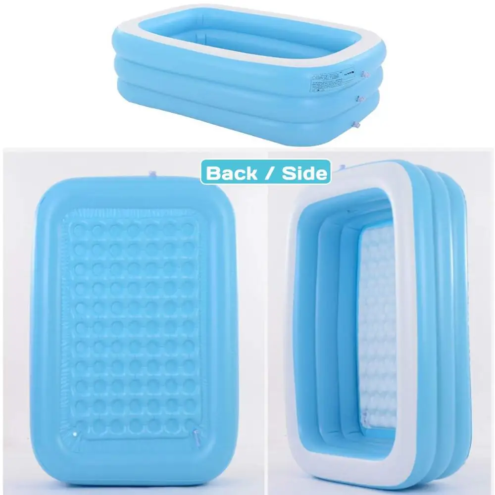 

High Quality 1.1m/1.3m/ 1.5m Inflatable Swimming Pool Adults Kids Pool Bathing Tub Outdoor Indoor Bathtub Water Pool Products