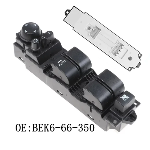 

High Quality New Power Window Master Switch BEK6-66-350 BEK666350 Fit For Mazda 3 2.0L 2008-2009 Car Accessories